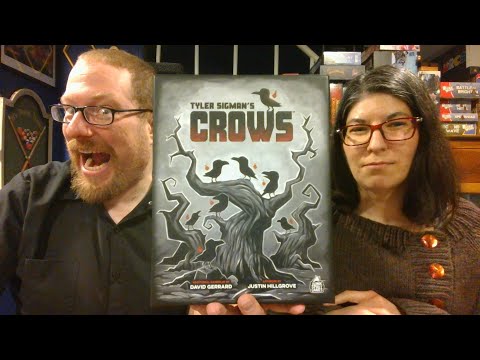 The Board Game Kaptain's review and tutorial for Tyler Sigman's Crows