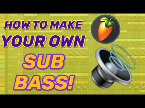 QUICK TUTORIAL - How to make your own Sub Bass in FL Studio!