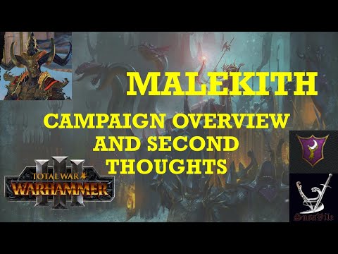 Total War: Warhammer 3 Immortal Empires Malekith - Dark Elves campaign overview, guide