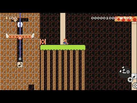 Mario Kart: One Way Jungle by Toy Freddy - Super Mario Maker - No Commentary 1bk