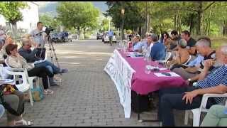 preview picture of video 'Rotonda - Centrale del Mercure - Intervento del portavoce del M5S in Regione, Gianni PERRINO'