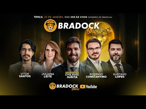 Bradock Show 20/01/26 - Emilinho Surita, Constantino, Ju Leite, Vitor Santos e Gustavo Lopes