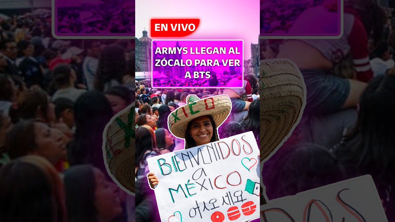 BTS en Palacio Nacional: Fervor de las ARMYs por ver a la banda en CDMX