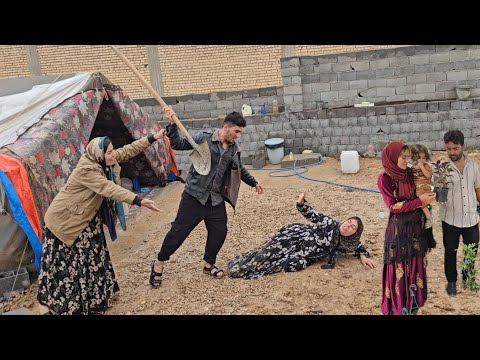 intense tension between Soraya,Amir's second wife, and Ayas because of Fatima's presence in his life