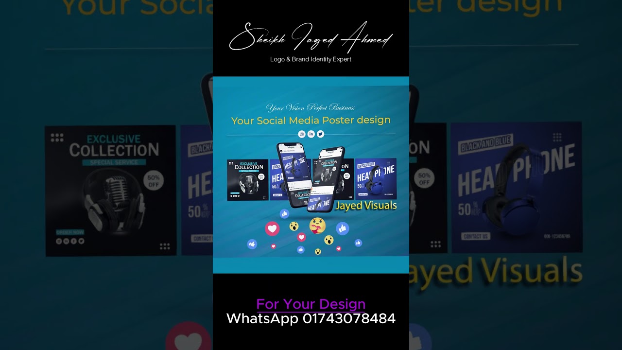 Social Media Poster  ,Business card , brand design, logo design, flyer design, graphics design