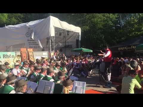 Blasmusik-Festival am Berghaus Rhön-Frankenliedmarsch