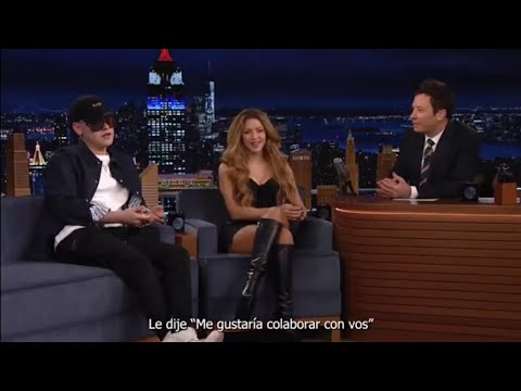BZRP Y SHAKIRA EN EL PROGRAMA DE JIMMY FALLON #jimmyfallon #bzrp #shakira