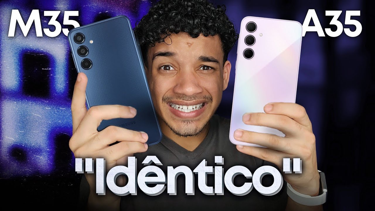 Galaxy A35 vs Galaxy M35 - Qual o MELHOR Samsung pra você COMPRAR ?