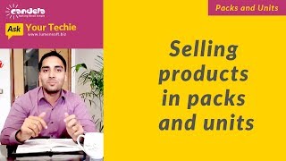Retail Software: How to Sell Pack & Unit Products