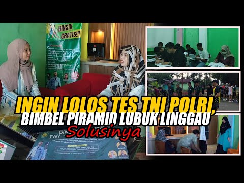 Ingin Lolos Tes TNI POLRI, Bimbel Piramid Solusinya