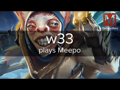 w33 plays Meepo (24-1-6) Full-game
