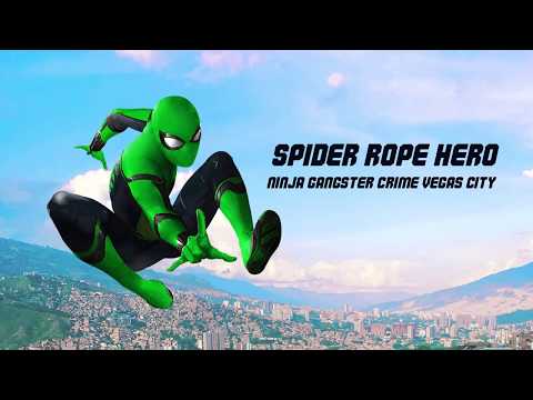 New Rope Frog Ninja Spider Hero Strange Gangster Vegas | Amazing Vice Spider Vegas Rope Hero #46