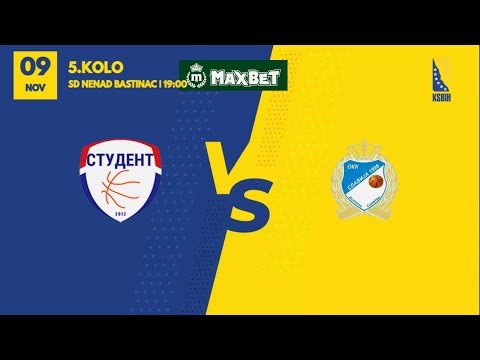 KK Student m:tel - OKK Slavija 1996| 5. kolo | MAXBET LIGA | KSBIH | 2025/2026