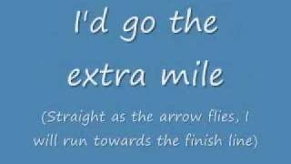 The Extra Mile by Laura Pausini - Lyrics