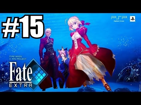 Fate Extra Gameplay Walkthrough Part 15 (Caster)