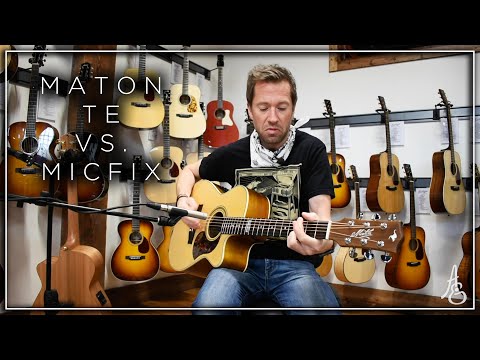 Maton EBG 808C TE vs. MicFix