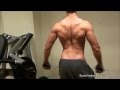 19 y/o Natural Junior Bodybuilder Posing Shredded Pumped Back And Abs! 