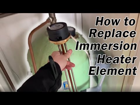 How to replace an immersion heater element