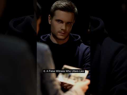 What are the 7 abominations to God we should avoid?