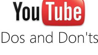 Starting on YouTube: Dos and Don'ts and Equipment