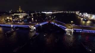 Звуковое шоу 'Поющие мосты' в Санкт Петербурге вместе с DALEX-VIP