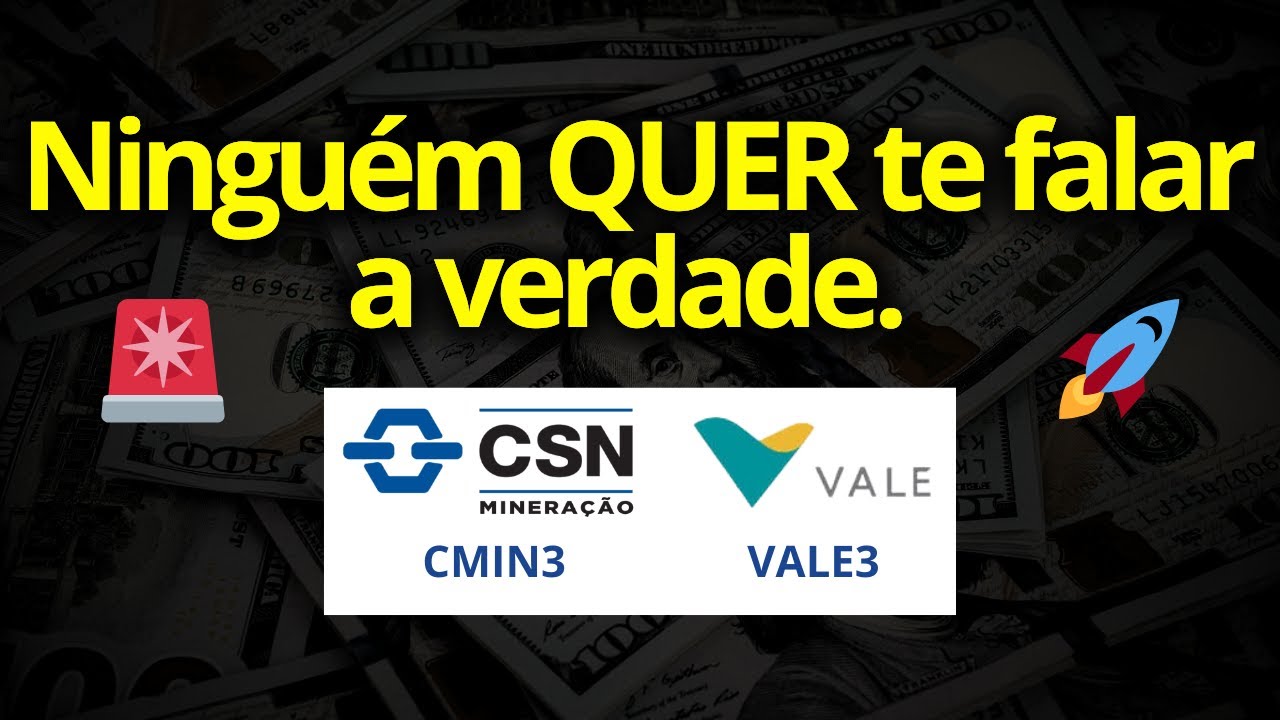 Ninguém está falando sobre isso CMIN3 | VALE3