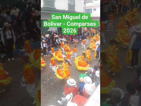 Comparsas en el cantón San Miguel de Bolívar 2026 | #carnaval2026 #ecuador #tradiciones #cultura