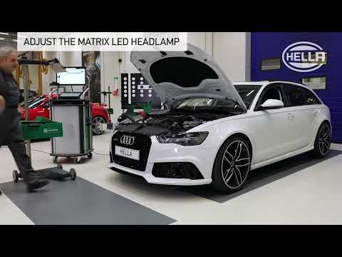 HELLA Matrix LED Headlight Replacement Guide I Audi A6 C7