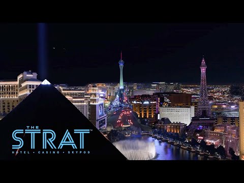 Comercial de televisão The STRAT (Stratosphere) Las Vegas Experience Hotel Casino Skypod