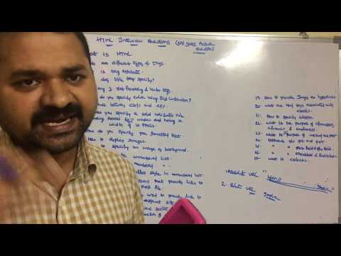 What is HTML and Important Points On HTML tags