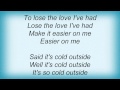 Devendra Banhart - Make It Easier Lyrics