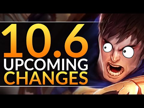HUGE CHANGES in Patch 10.6 - NEW CHAMPION REWORKS, BUFFS and NERFS - League of Legends Pro Guide