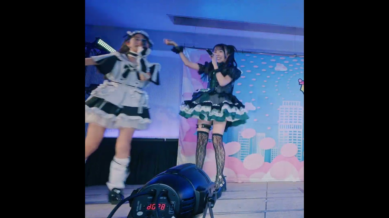 monaCV：夏川椎菜「ファンサ」 Cute♡M's(#藤竹美衣 #みう) #CuteMs #美少女全国お取り寄せライブ