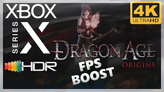[4K/HDR] Dragon Age : Origins / Xbox Series X Gameplay / FPS Boost 60fps !