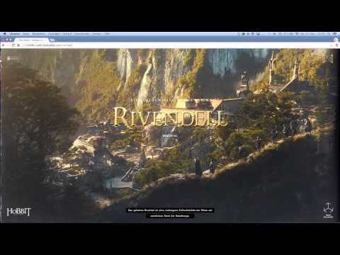 Google Chrome Experiment - The Hobbit Middle Earth
