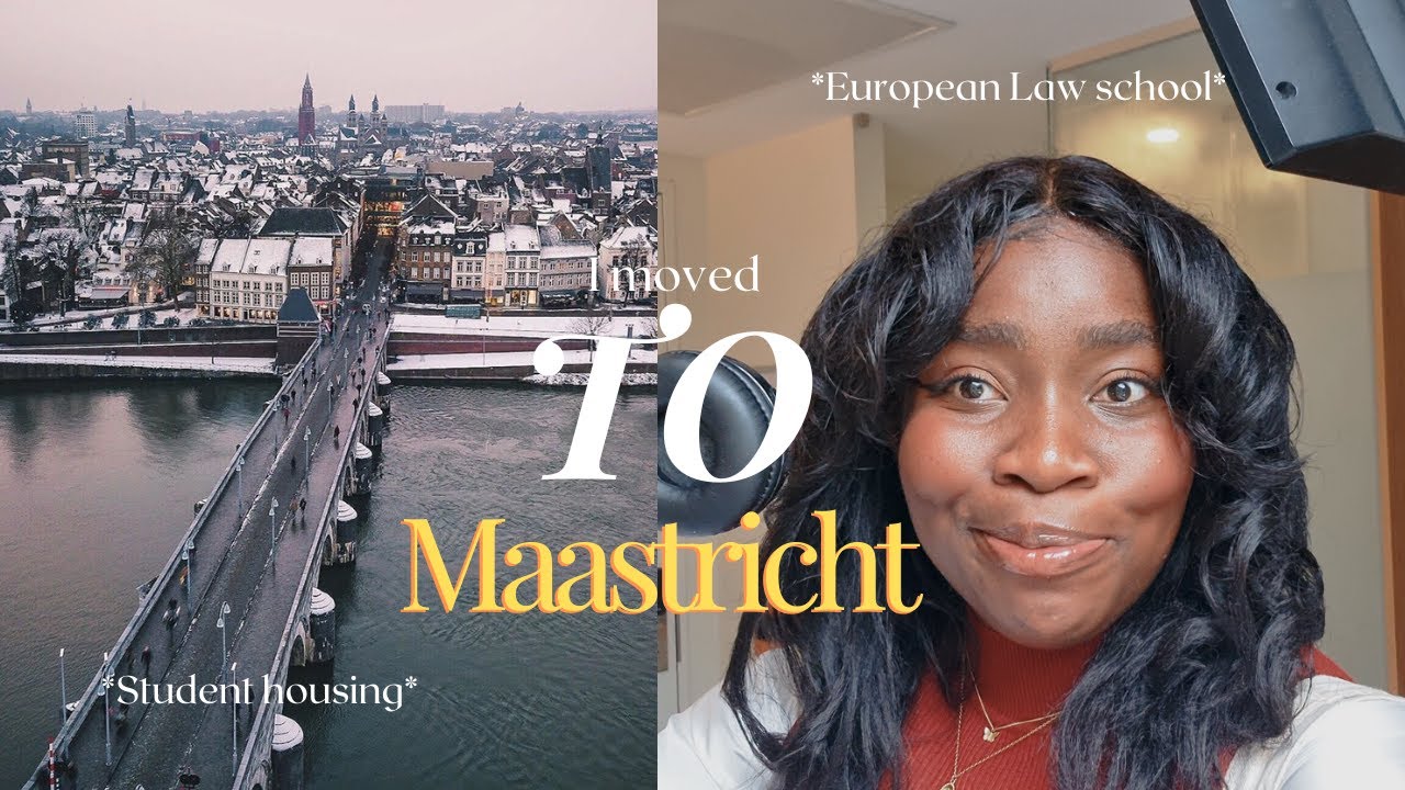 I moved to Maastricht for Law school! | European Law school, housing, exploring, + chatty vlog.