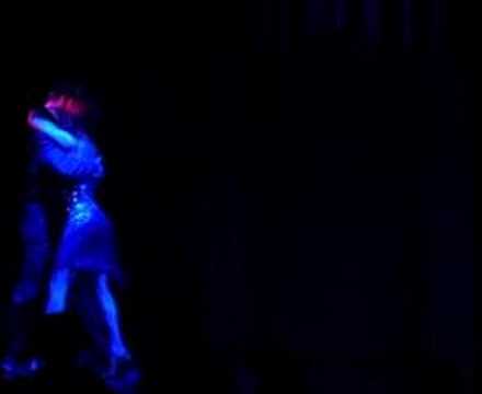  Hector Falcon  and  Natalia Lavandeira  are  dancing  to  the  tango  "  Quejas de Bandoneon  "