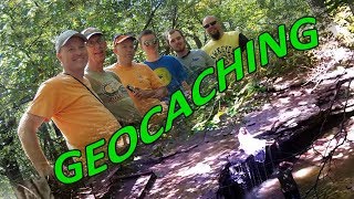 Geocaching Bride in a Waterfall!