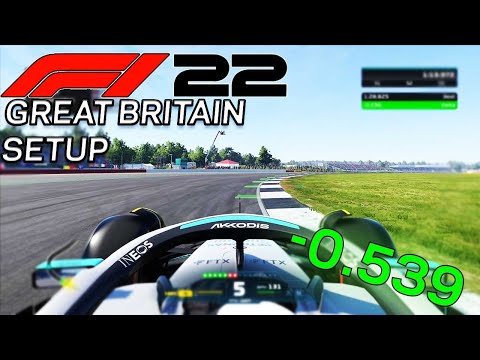 F1 22 Silverstone RACE setup!