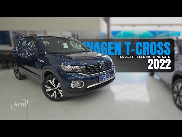 Vídeo VOLKSWAGEN T-CROSS 1.4 250 TSI TOTAL FLEX HIGHLINE AUTOMÁTICO