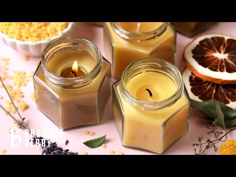 Aromatherapy Beeswax Candle Project