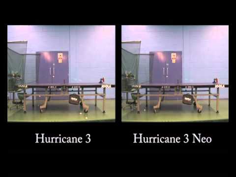 Part 2 of 3:  Hurricane 3 vs Hurricane 3 Neo - Rebound Speed, Throw Height, Spin Compared