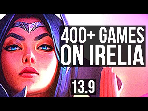 IRELIA vs NEEKO (MID) | 400+ games, Godlike, 8/2/3 | KR Master | 13.9