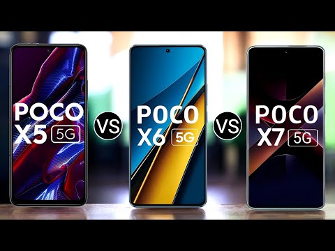 Poco X5 5G vs Poco X6 5G vs Poco X7 5G