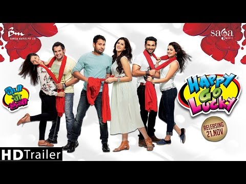 HAPPY GO LUCKY - Trailer | Amrinder Gill | New Punjabi Movies 2014 Full Movie Out | Sagahits