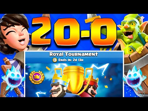 *FLAWLESS* 20-0 in Royal Tournament (Best Deck)