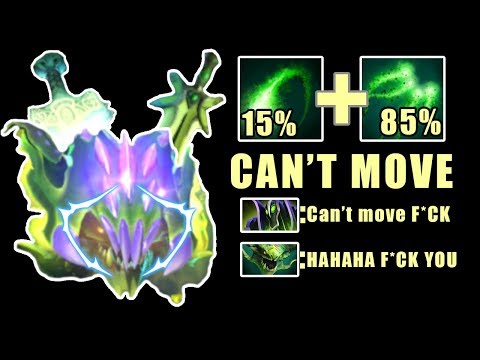 Trio Fantastico Mjolnir+Butterfly+Satanic Viper Crazy Can't Move Build VS Rubick MID Gameplay Dota 2