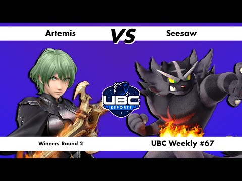 UBC Weekly #67 Winners R3 - Artemis (Byleth) Vs. Seesaw (Incineroar) - SSBU