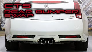 Cadillac CTS Rear V Bumper Swap Ep 3