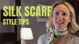 How To Wear A Silk Scarf Like A French Woman with Aleksandra Olenska